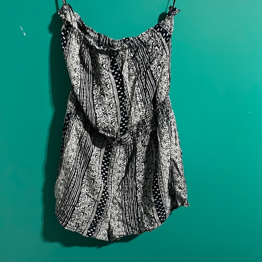 Strapless romper size: M